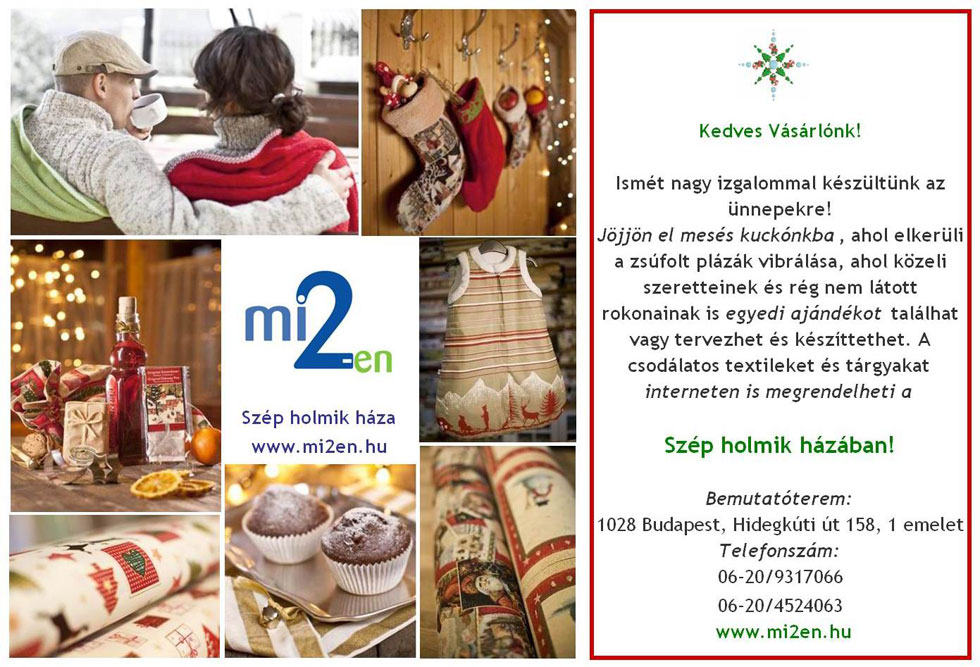 Szép holmik háza www.mi2en.hu